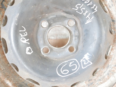 Felga stalowa 14 14X5,5 4X100 ET49 OPEL COMBO C