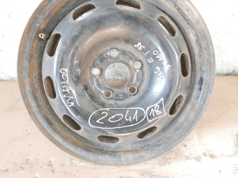 Felga stalowa 15 5x100 15x6 et38 1J0601027Q AUDI A3 8L FL 00-03