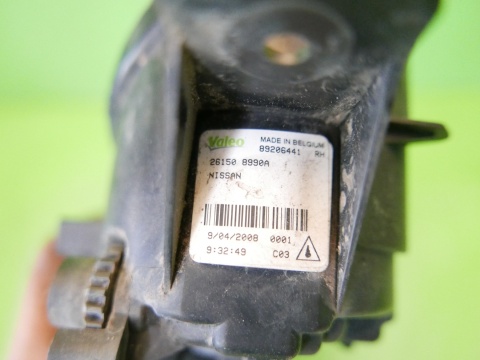 Halogen przeciwmgłowy prawy przód 261508990A RENAULT KOLEOS I PHI 07-11