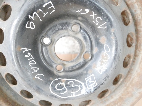Felga stalowa 15 4x100 15x6 et49 OPEL ASTRA G II 98-08