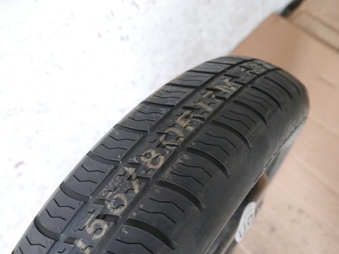 Koło dojazdowe zapasowe 17 17x4 5x114,3 T155/80r17 RENAULT KOLEOS I 07-11