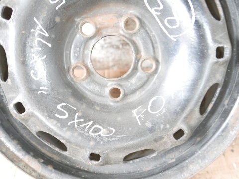 Felga stalowa 14 14x5 5x100 et35 6Q0601027H VW FOX I 5Z1 03-09