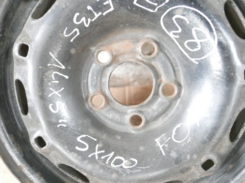 Felga stalowa 14 14x5 5x100 et35 6Q0601027H VW FOX I 5Z1 03-09