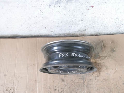 Felga stalowa 14 14x5 5x100 et35 6Q0601027H VW FOX I 5Z1 03-09