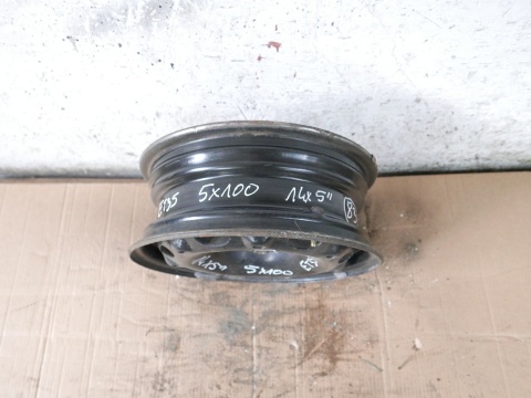 Felga stalowa 14 14x5 5x100 et35 6Q0601027H VW FOX I 5Z1 03-09