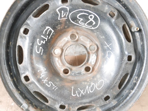 Felga stalowa 14 14x5 5x100 et35 6Q0601027H VW FOX I 5Z1 03-09