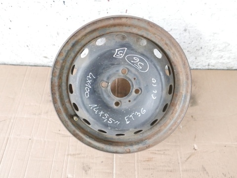 Felga stalowa 14 14X5,5 4X100 ET 36 ET36 RENAULT CLIO II