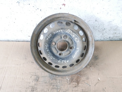 Felga stalowa 14 4x114,3 14x5,5 et46 MITSUBISHI SPACE STAR I 02-05