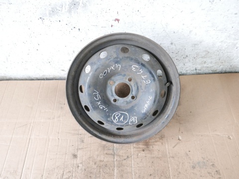 Felga stalowa 15 15X6 4x100 et43 RENAULT SCENIC I FL 99-03