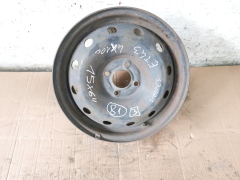 Felga stalowa 15 15X6 4x100 et43 RENAULT SCENIC I FL 99-03