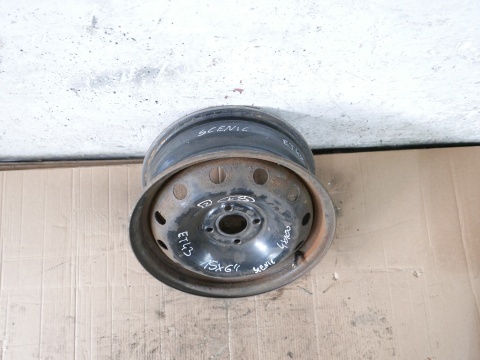 Felga stalowa 15 15X6 4x100 et43 RENAULT SCENIC I FL 99-03