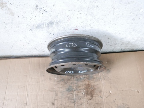 Felga stalowa 15 15X6 4x100 et43 RENAULT SCENIC I FL 99-03