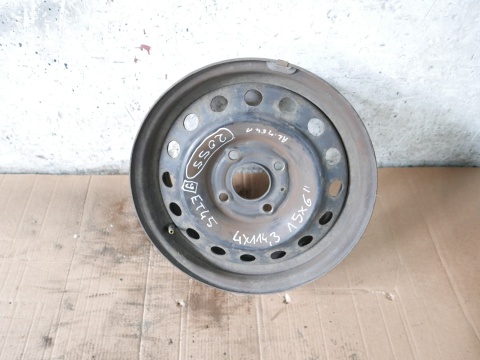Felga stalowa 15 15x6 4x114,3 ET45 NISSAN ALMERA N16 00-02