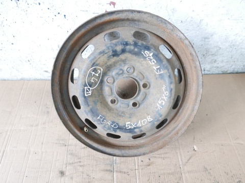 Felga stalowa 15 15x6 5x108 et52,5 FORD FOCUS MK2 FL 07-11