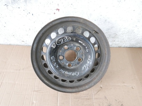 Felga stalowa 15 15x6,5 5x112 et37 2104000202 MERCEDES W203 SEDAN