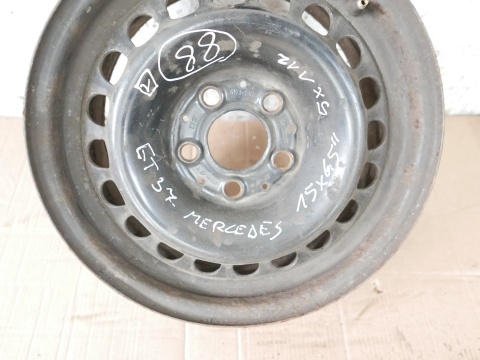 Felga stalowa 15 15x6,5 5x112 et37 2104000202 MERCEDES W203 SEDAN
