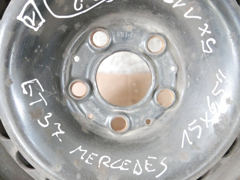 Felga stalowa 15 15x6,5 5x112 et37 2104000202 MERCEDES W203 SEDAN