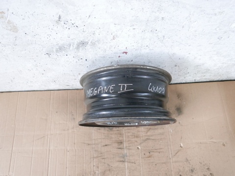 Felga stalowa 15 4x100 15x6,5 et45 RENAULT MEGANE II 02-06