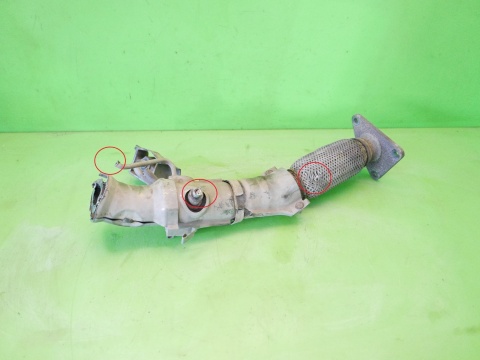 Portki rura kolektorowa wydechowa RENAULT KOLEOS I PHI 2.0 DCI 07-11