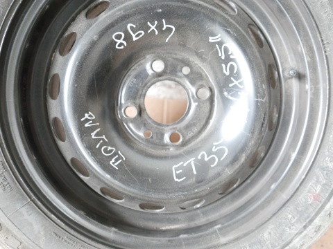 Koło zapasowe 14 14x5,5 4x98 et35 165/70r14 FIAT PUNTO II 98-03
