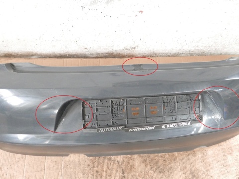 Zderzak tył tylny LI7F VW FOX I 5Z1 3D 03-09