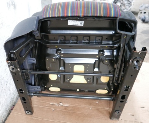 Fotel prawy przód pasażera VW FOX I 5Z1 3D 03-09