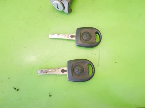 Zestaw wkładek stacyjka klapy korek kluczyki VW FOX I 5Z1 1.2 6V 3D 03-09