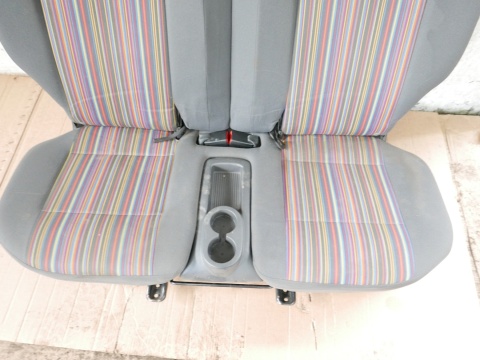 Kanapa tył siedzisko + oparcie VW FOX I 5Z1 3D 03-09