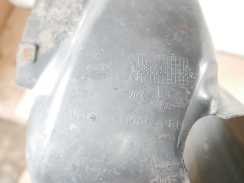 Nadkole prawe tył tylne 5Z0810972 VW FOX I 5Z1 3D 03-09
