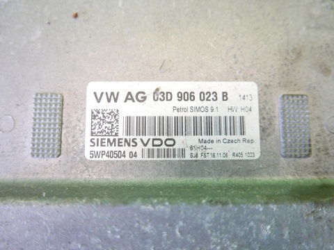 Zestaw startowy do odpalenia 03D906023B 5Z0920820N W FOX I 5Z1 1.2 6V BMD