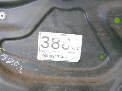 Mechanizm silniczek 1K0959704F szyby prawy tył VW PASSAT B6 SEDAN 05-09