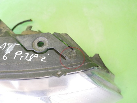 Reflektor lampa prawa przód 3C0941006M valeo VW PASSAT B6 05-09