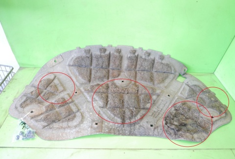 Wygłuszenie podbitka maski VW PASSAT B6 2.0 TDI 8V 05-09