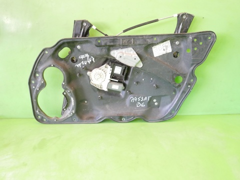 Mechanizm silniczek szyby prawy przód 1K0959792H VW PASSAT B6 05-09