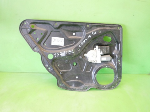 Mechanizm silniczek 1K0959703F szyby lewy tył VW PASSAT B6 SEDAN 05-09