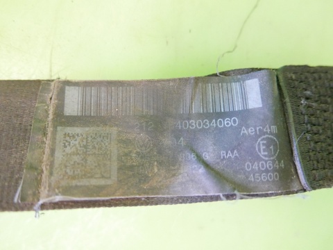Pas bezpieczeństwa prawy tył 3C5857806G VW PASSAT B6 SEDAN 05-09