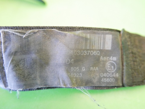 Pas bezpieczeństwa lewy tył 3C5857805G VW PASSAT B6 SEDAN 05-09
