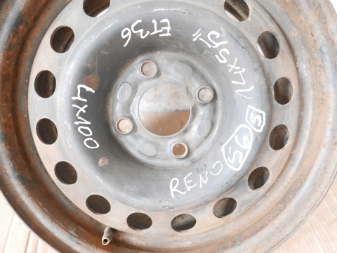 Felga stalowa 14 14X5,5 4X100 ET 36 ET36 RENAULT CLIO II