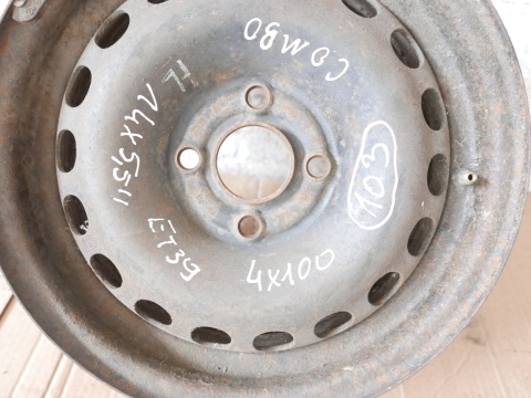 Felga stalowa 14 14X5,5 4X100 ET39 OPEL CORSA D
