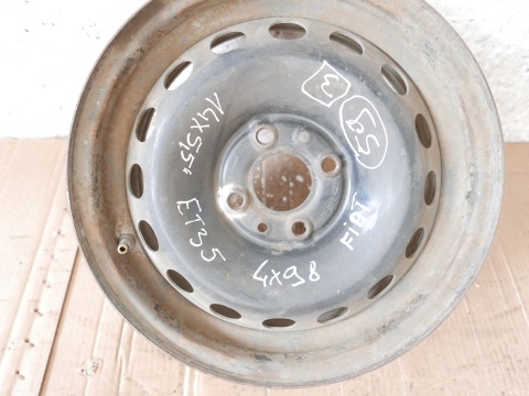 Felga stalowa 14 4x98 14x5,5 et35 FIAT PUNTO II 99-03
