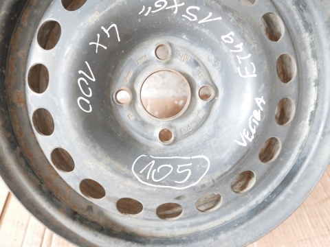 Felga stalowa 15 15X6 4X100 ET49 OPEL VECTRA B