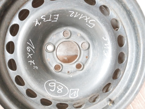 Felga stalowa 16 16x7 5x112 et37 2034000302 MERCEDES W203 SEDAN