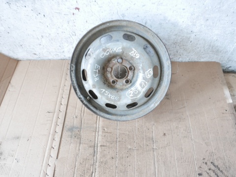 Felga stalowa 15'' 15X6 ET38 5X100 VW GOLF IV 97-06