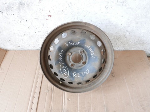 Felga stalowa 15 4x100 15x6,5 et45 RENAULT MEGANE II 02-06