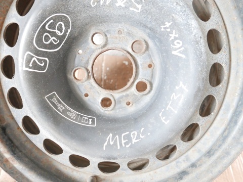 Felga stalowa 16 16x7 5x112 et37 2034000302 MERCEDES W203 SEDAN