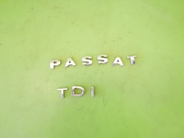 Logo znaczek emblemat napis tył TDI VW PASSAT B6 SEDAN 05-09