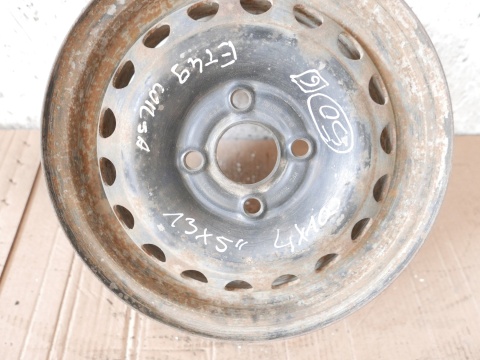 Felga stalowa 13 4x100 13x5 et 49 et49 OPEL CORSA B 97-00