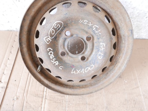 Felga stalowa 13 4x100 13x5 et 49 et49 OPEL CORSA B 97-00