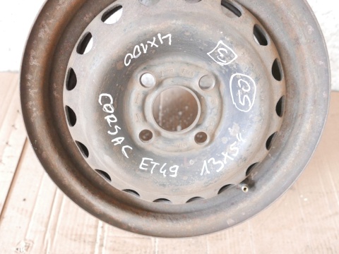 Felga stalowa 13 4x100 13x5 et 49 et49 OPEL CORSA B 97-00