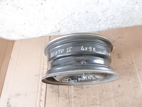 Felga stalowa 14 4x98 14x5,5 et35 FIAT PUNTO II 99-03